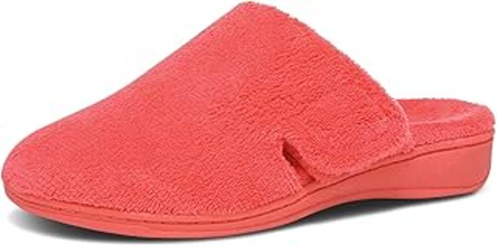 Vionic Gemma Orthaheel Orthotic Slipper Fuji Apple Red Women's Sz 8 New in Box